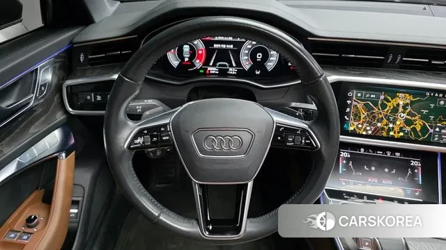 Audi A6 (C8) 2021 Черный из Кореи, фото 4