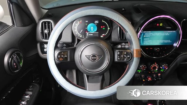 Mini Cooper Countryman 2022 Небесно-голубой из Кореи, фото 4