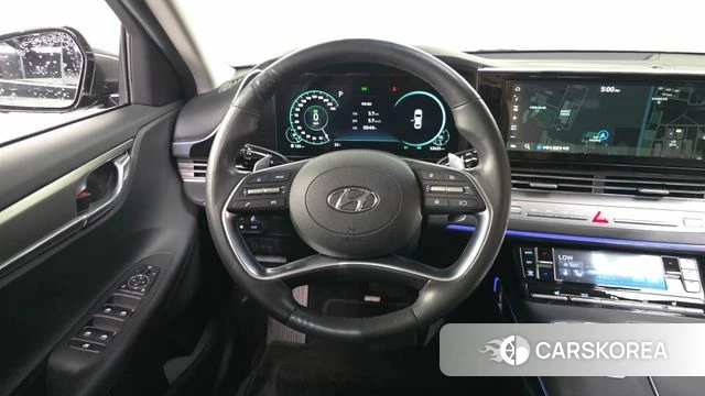 Hyundai The New Grandeur IG Hybrid 2021 Серый из Кореи, фото 4
