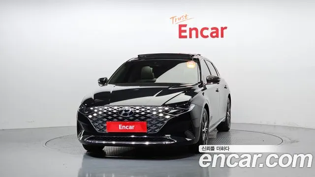 Hyundai The New Grandeur IG 2022 Черный из Кореи, фото 4