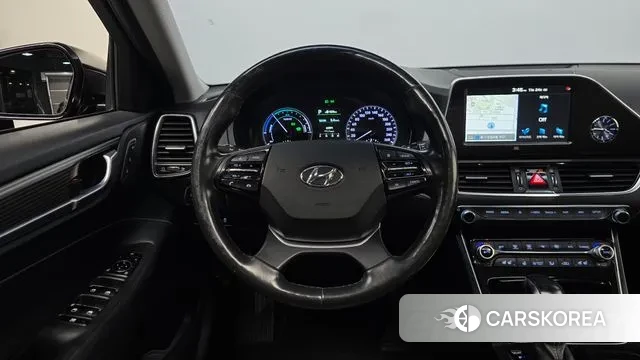 Hyundai Grandeur IG Hybrid 2018 Черный из Кореи, фото 4