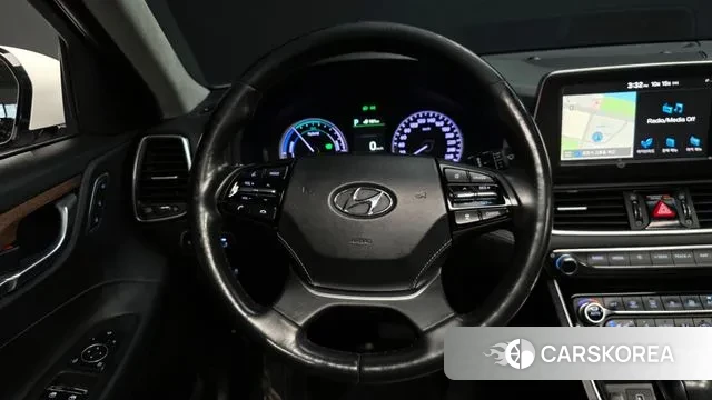 Hyundai Grandeur IG Hybrid 2018 Белый из Кореи, фото 4