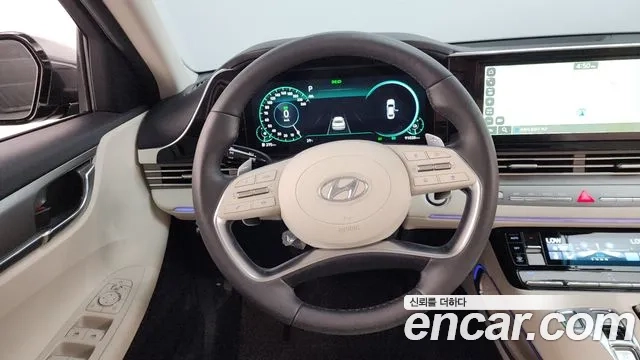 Hyundai The New Grandeur IG Hybrid 2021 Серый из Кореи, фото 4