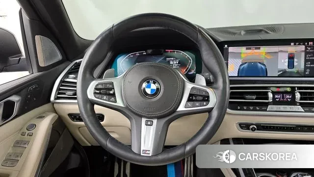 BMW X7 (G07) 2021 Черный из Кореи, фото 4