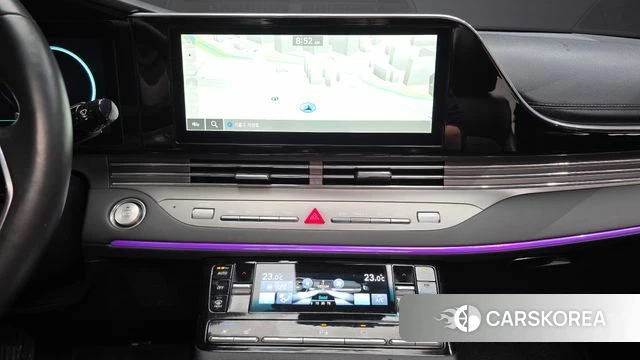 Hyundai The New Grandeur IG Hybrid 2022 Белый из Кореи, фото 4
