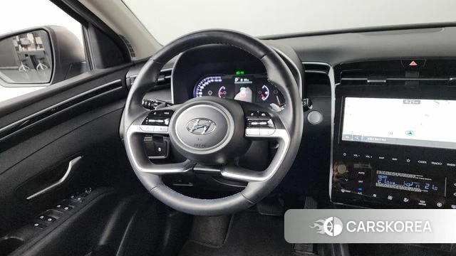 Hyundai Tucson (NX4) 2021 Темно-зеленый из Кореи, фото 4