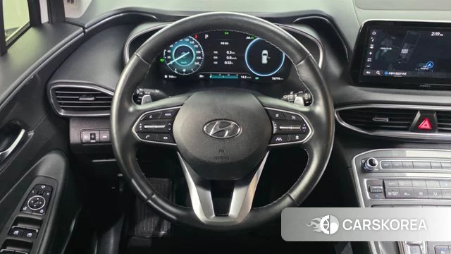 Hyundai The New Santa Fe 2021 Белый из Кореи, фото 4