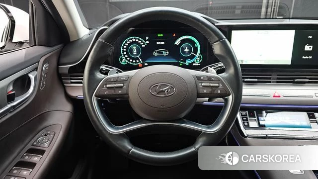 Hyundai The New Grandeur IG Hybrid 2020 Белый из Кореи, фото 4