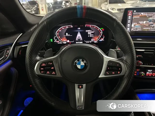 BMW 5 Series (G30) 2022 Черный из Кореи, фото 4