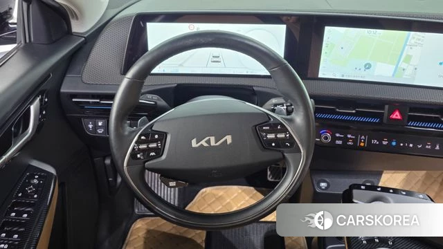 Kia EV6 2021 Синий из Кореи, фото 4