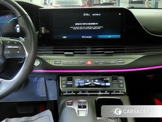 Hyundai The New Grandeur IG Hybrid 2020 Белый из Кореи, фото 4