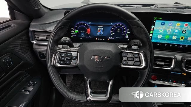 Ford Mustang 7th Generation 2024 Черный из Кореи, фото 4