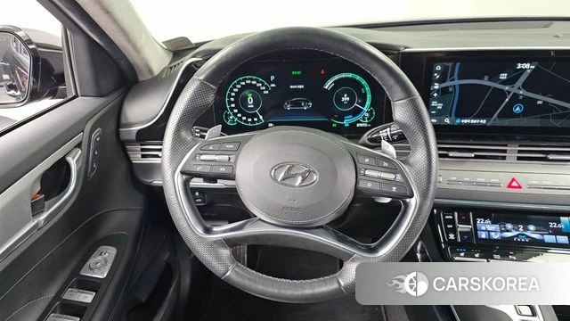 Hyundai The New Grandeur IG Hybrid 2019 Черный из Кореи, фото 4