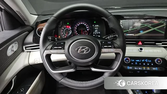 Hyundai Avante (CN7) 2022 Серебристо-серый из Кореи, фото 4