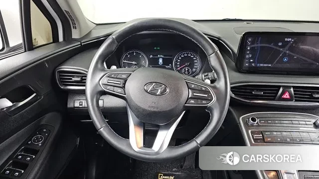 Hyundai The New Santa Fe 2021 Белый из Кореи, фото 4