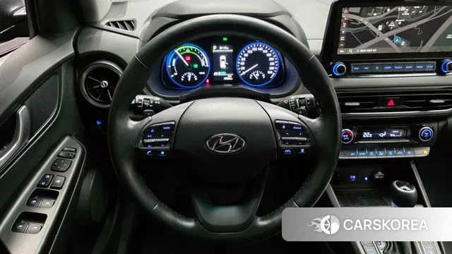 Hyundai The New Kona Hybrid 2021 Серый из Кореи, фото 4