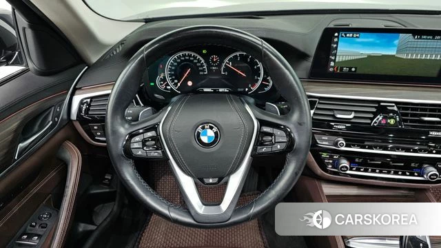BMW 5 Series (G30) 2018 Черный из Кореи, фото 4