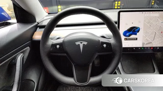 Tesla Model 3 2021 Синий из Кореи, фото 4