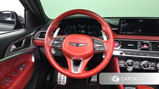 Genesis The New G70 2022 Черный из Кореи, фото 4