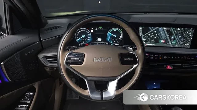 Kia K8 Hybrid 2022 Синий из Кореи, фото 4