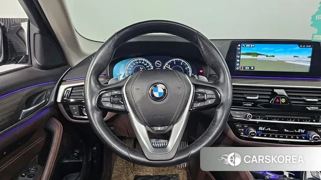 BMW 5 Series (G30) 2018 Синий из Кореи, фото 4