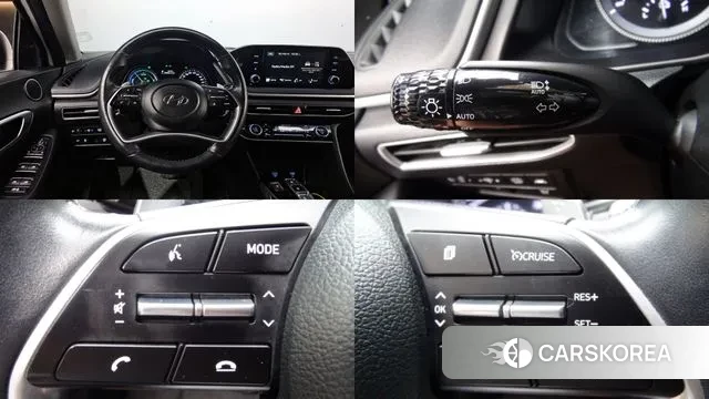 Hyundai Sonata Hybrid (DN8) 2021 Белый из Кореи, фото 4