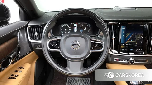 Volvo S90 2021 Черный из Кореи, фото 4