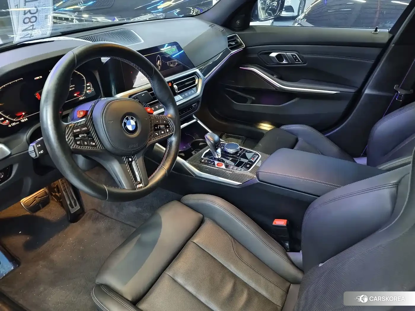 BMW M3 2021 Черный из Китая, фото 4