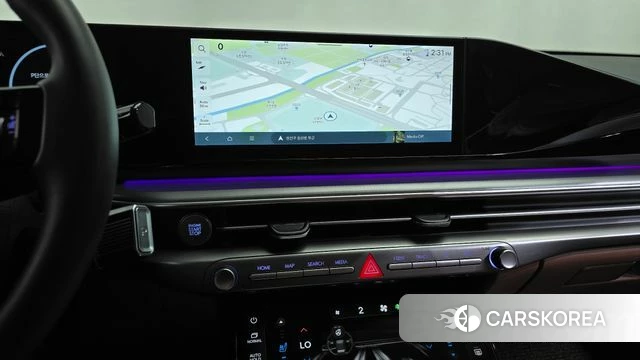 Hyundai Grandeur Hybrid (GN7) 2023 Черный из Кореи, фото 4