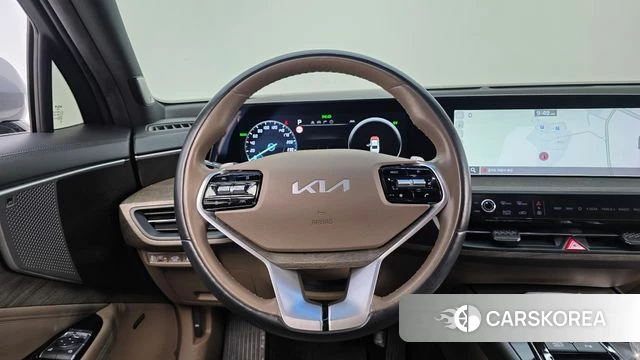 Kia K8 Hybrid 2022 Серый из Кореи, фото 4