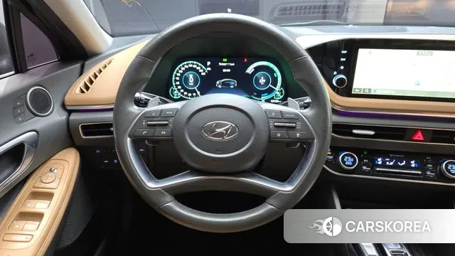Hyundai Sonata Hybrid (DN8) 2021 Черный из Кореи, фото 4