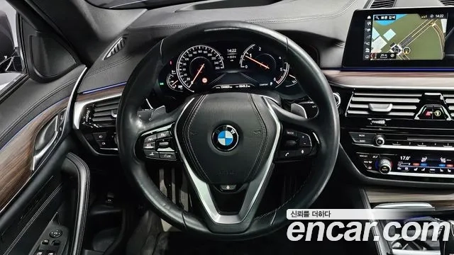 BMW 5 Series (G30) 2018 Черный из Кореи, фото 4