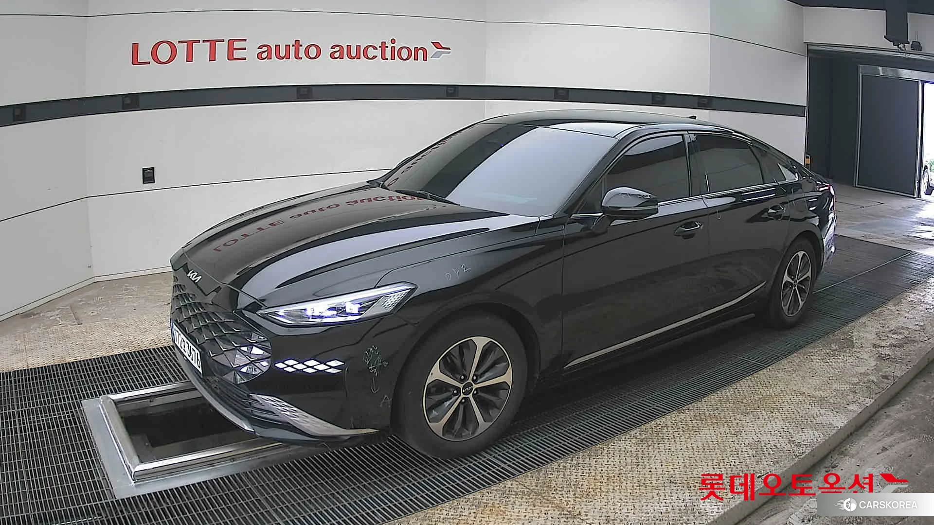 Kia K8 Hybrid 2023 Aurora Black Pearl из Кореи, фото 4