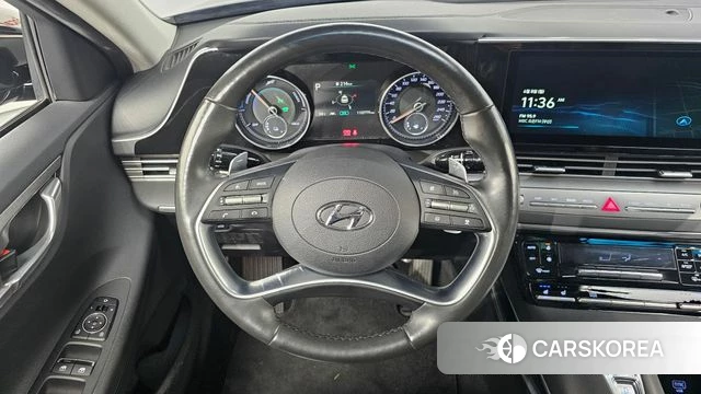 Hyundai The New Grandeur IG Hybrid 2021 Черный из Кореи, фото 4