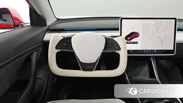 Tesla Model 3 2020 Красный из Кореи, фото 4