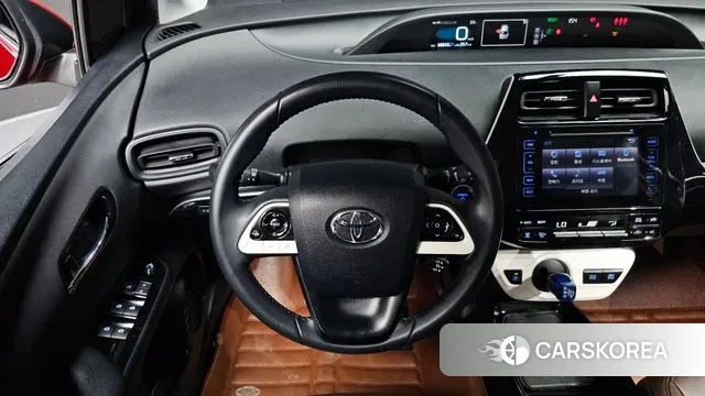 Toyota Prius 4th Generation 2018 Красный из Кореи, фото 4