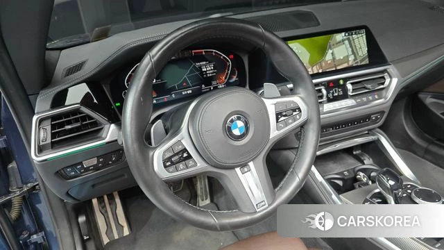 BMW 4 Series (G22) 2021 Синий из Кореи, фото 4