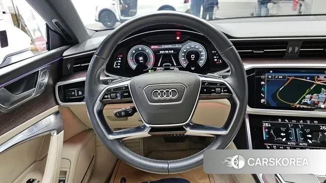 Audi A7 (4K) 2022 Белый из Кореи, фото 4