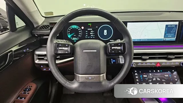 Hyundai Grandeur Hybrid (GN7) 2023 Черный из Кореи, фото 4