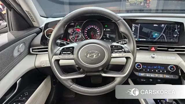 Hyundai Avante (CN7) 2021 Черный из Кореи, фото 4