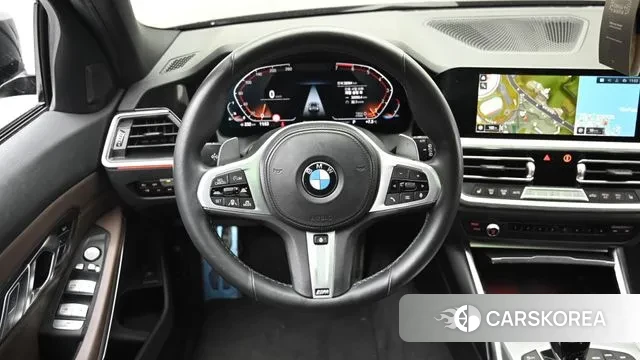 BMW 3 Series (G20) 2022 Черный из Кореи, фото 4