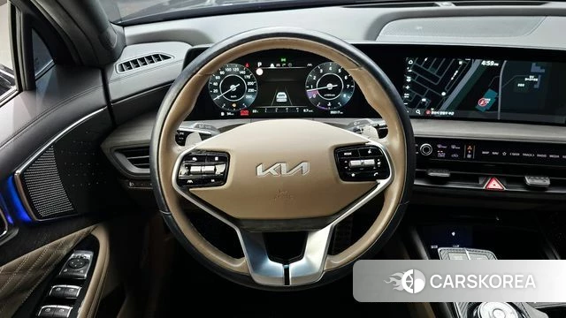 Kia K8 2021 Серый из Кореи, фото 4