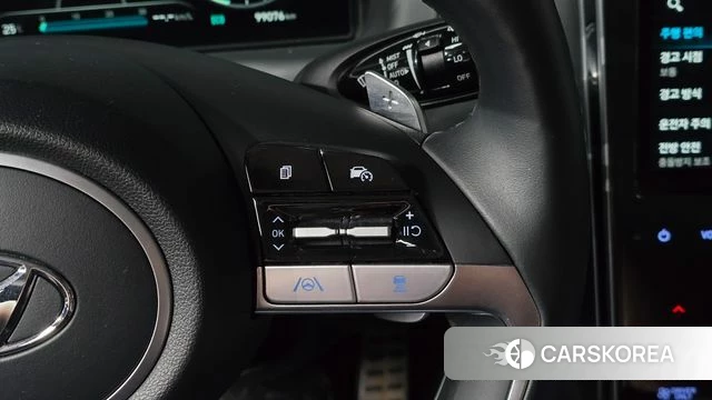 Hyundai Tucson Hybrid (NX4) 2021 Черный из Кореи, фото 4
