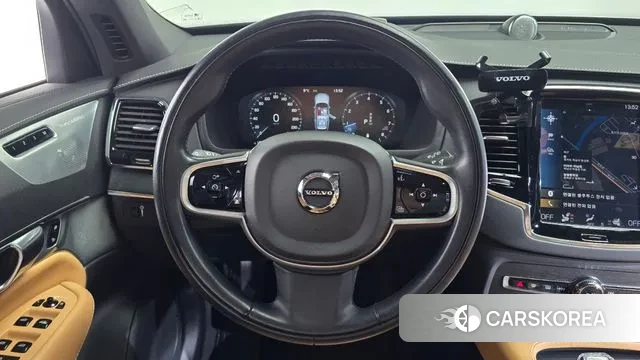 Volvo XC90 second Generation 2021 Серебристо-серый из Кореи, фото 4