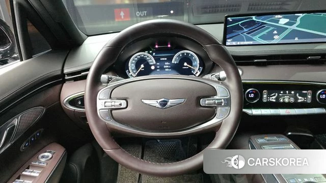 Genesis GV70 2021 Черный из Кореи, фото 4