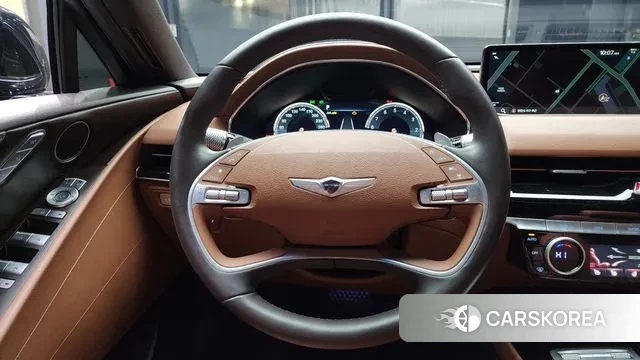 Genesis G80 (RG3) 2021 Черный из Кореи, фото 4