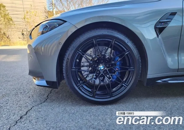 BMW M4 (G82) 2022 Серебристо-серый из Кореи, фото 4