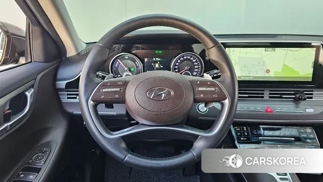 Hyundai The New Grandeur IG Hybrid 2021 Черный из Кореи, фото 4