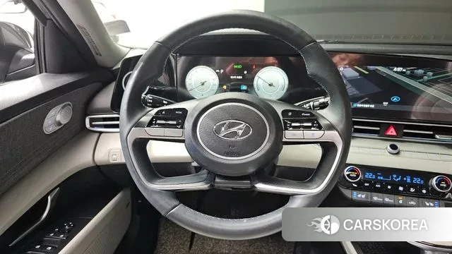 Hyundai Avante Hybrid (CN7) 2021 Серый из Кореи, фото 4