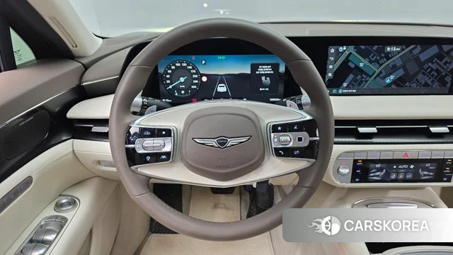 Genesis G90 (RS4) 2023 Темно-зеленый из Кореи, фото 4
